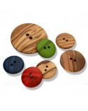 Wood Button 11190
