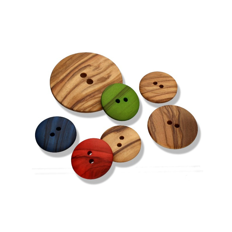 Wood Button 11190