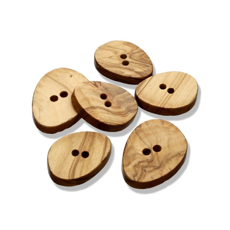 Wood Button 21008