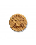 Wood Button 22067
