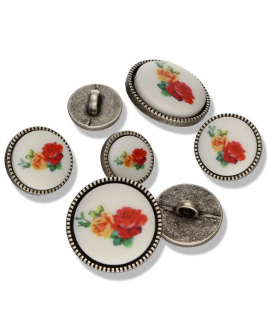 Country Style Button 23020