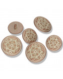 Country style Button 24027
