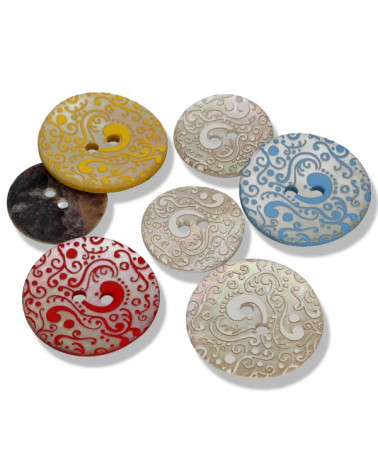 Mother of Pearl Button 24034