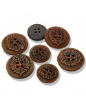 Country style Button 24001