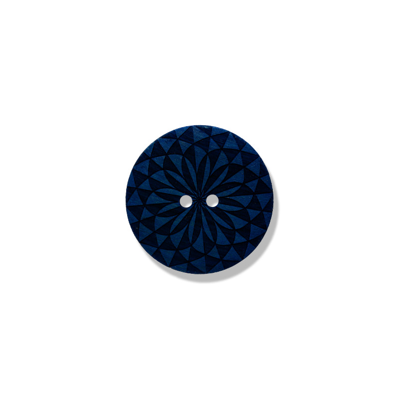 Wood Button 25027