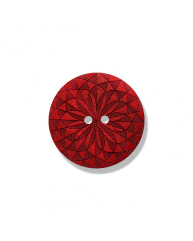 Wood Button 25027