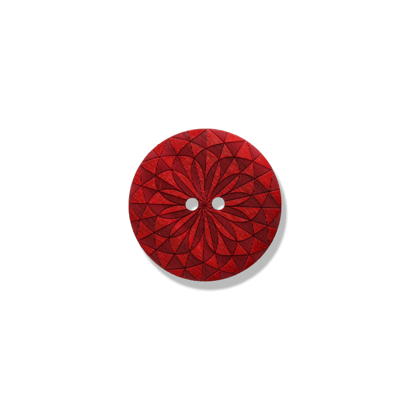 Wood Button 25027