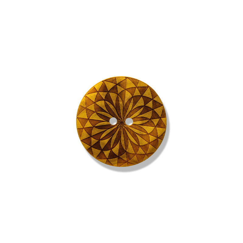 Wood Button 25027