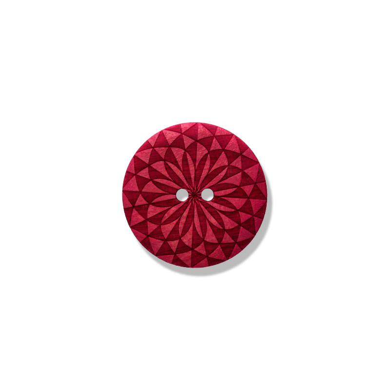 Wood Button 25027