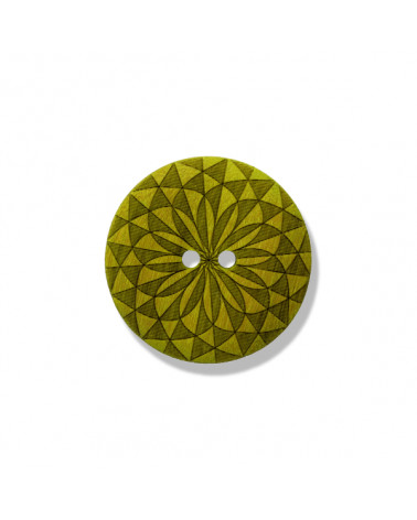 Wood Button 25027