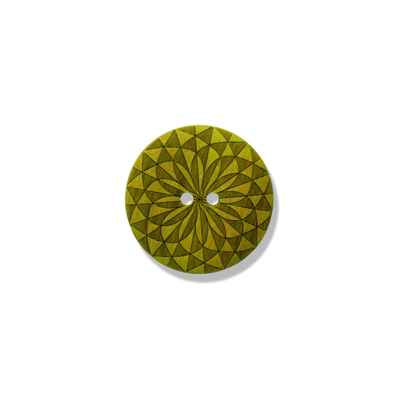 Wood Button 25027