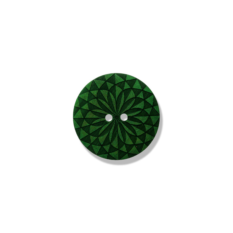 Wood Button 25027