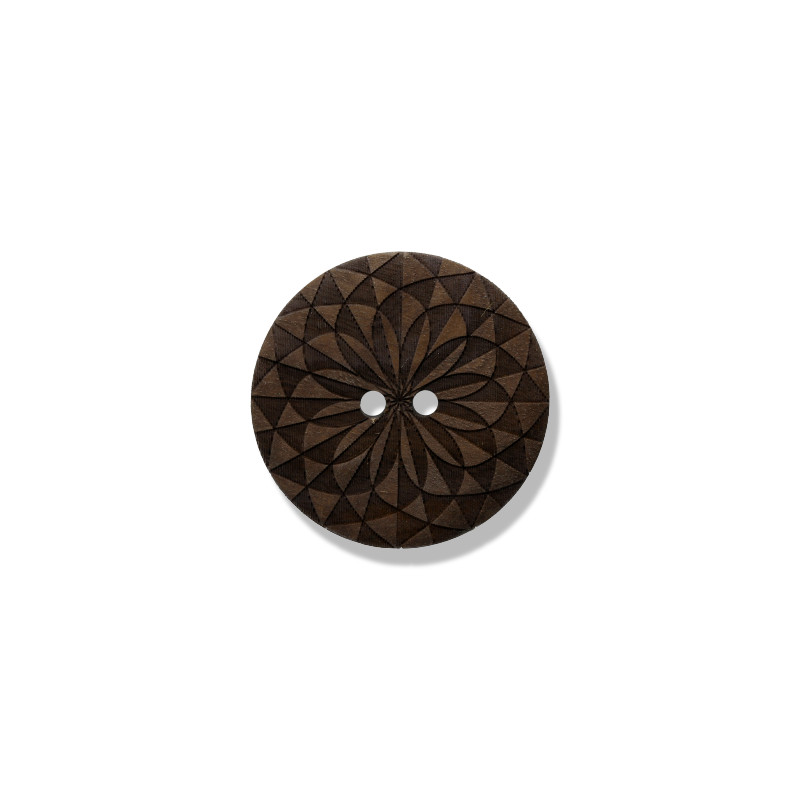 Wood Button 25027