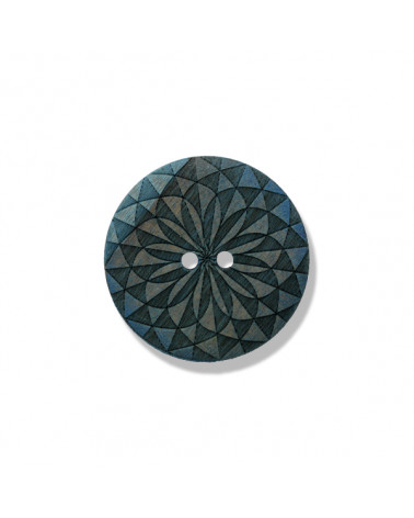 Wood Button 25027