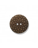 Wood Button 25027