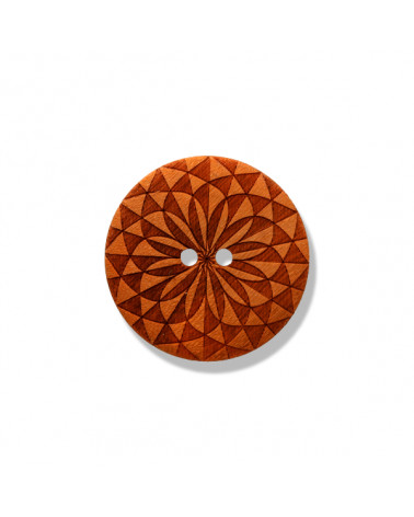 Wood Button 25027
