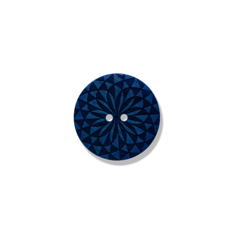 Wood Button 25027