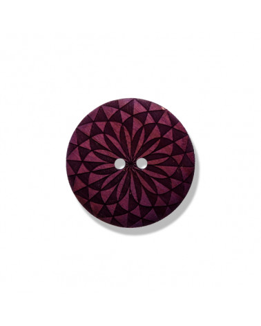 Wood Button 25027