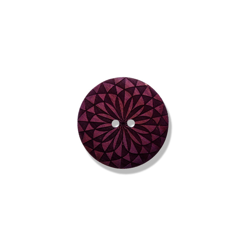 Wood Button 25027