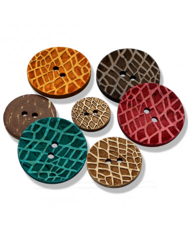 Kokosnussknopf 25029