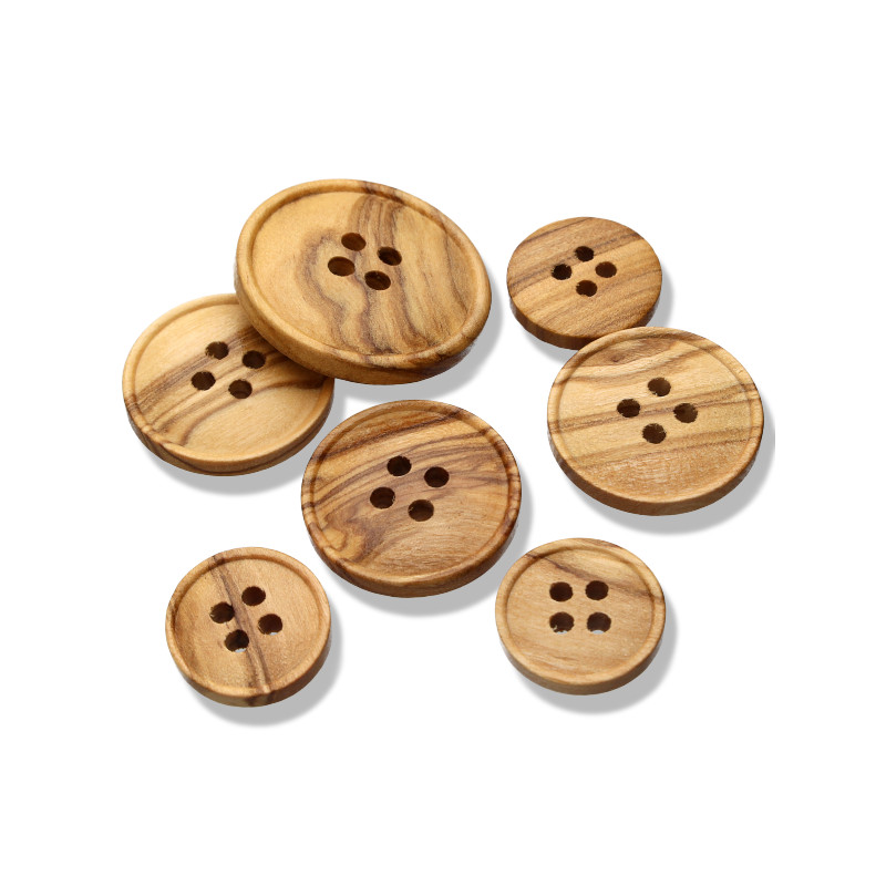 Real Wood Button 26010