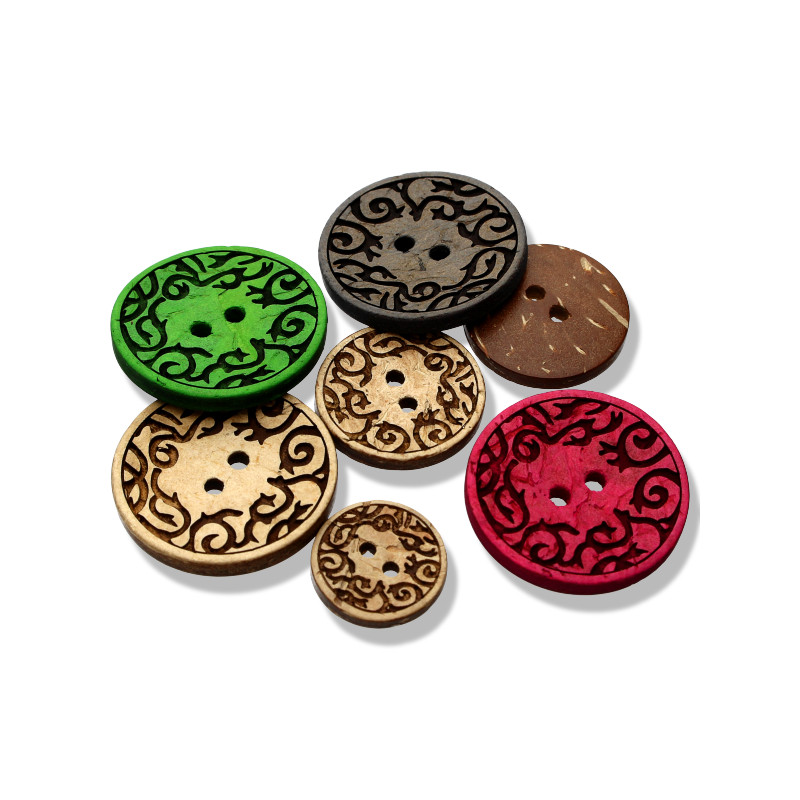 Kokosnussknopf 26014