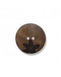 Real Wood Button 26008