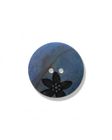Real Wood Button 26008