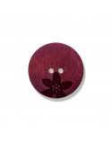 Real Wood Button 26008