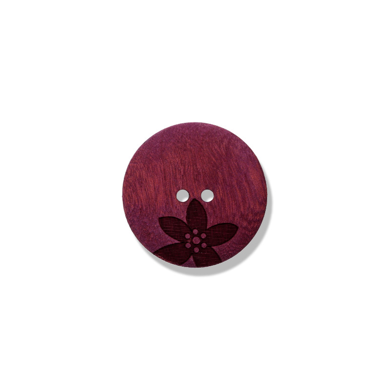 Real Wood Button 26008