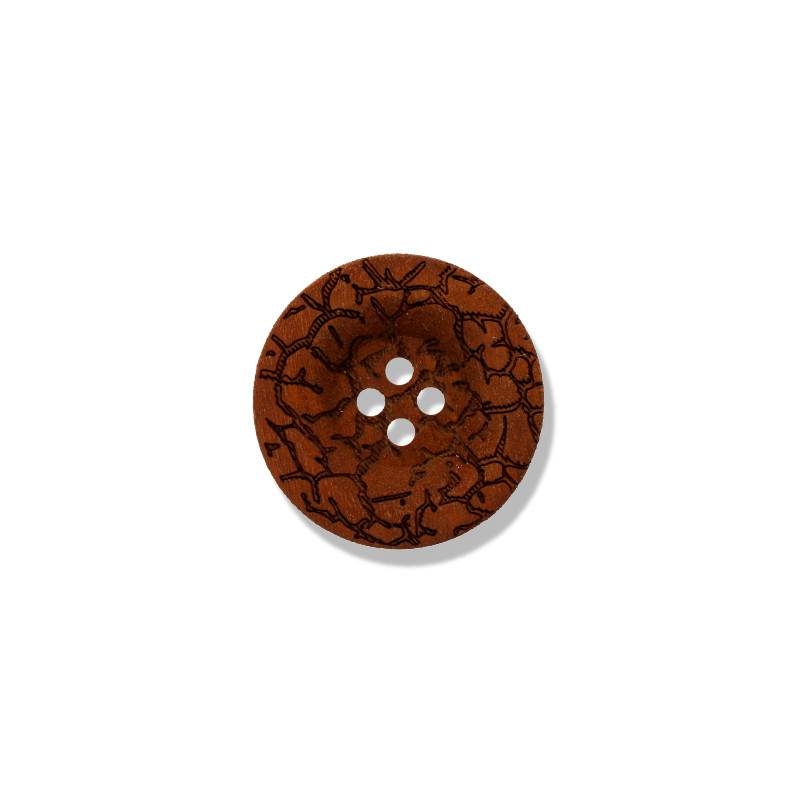 Real Wood Button 26042