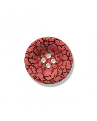 Real Wood Button 26042