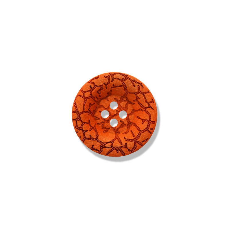 Real Wood Button 26042