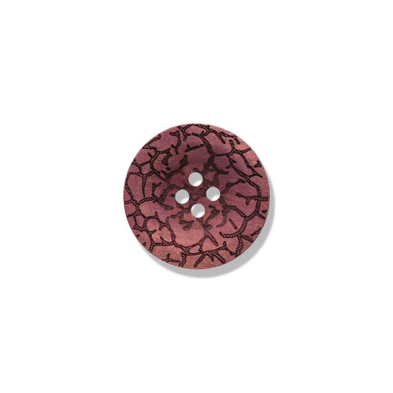 Real Wood Button 26042