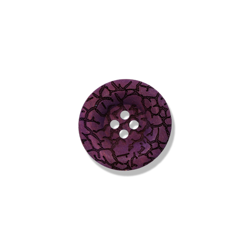 Real Wood Button 26042